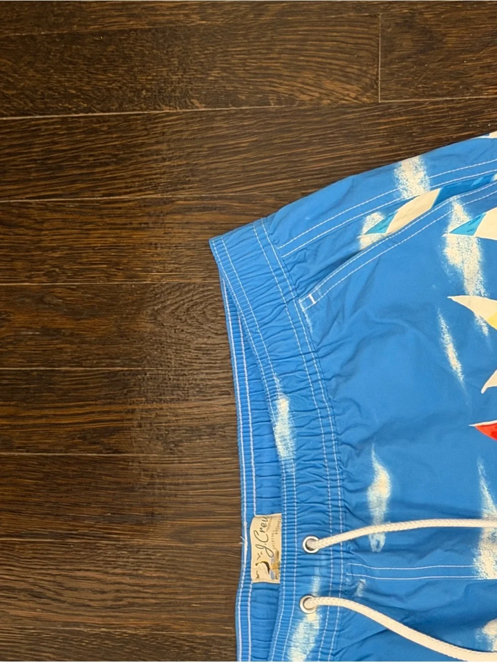 J. Crew vibrant sailboat